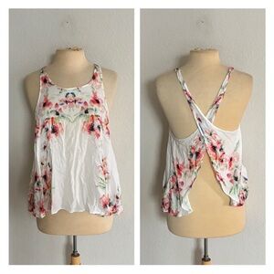 Free People split back tank